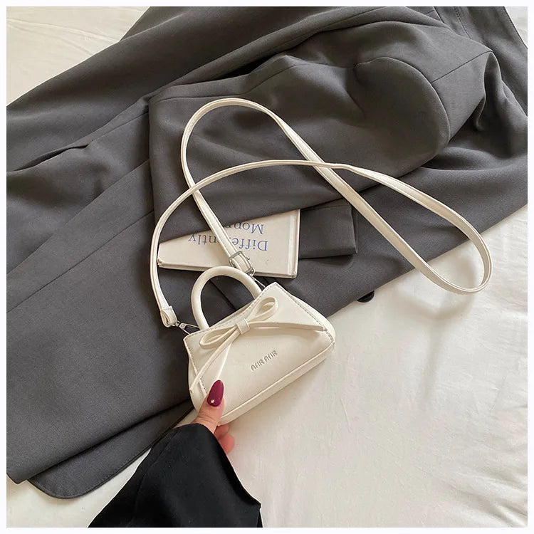 The Bow-Detail Mini Satchel