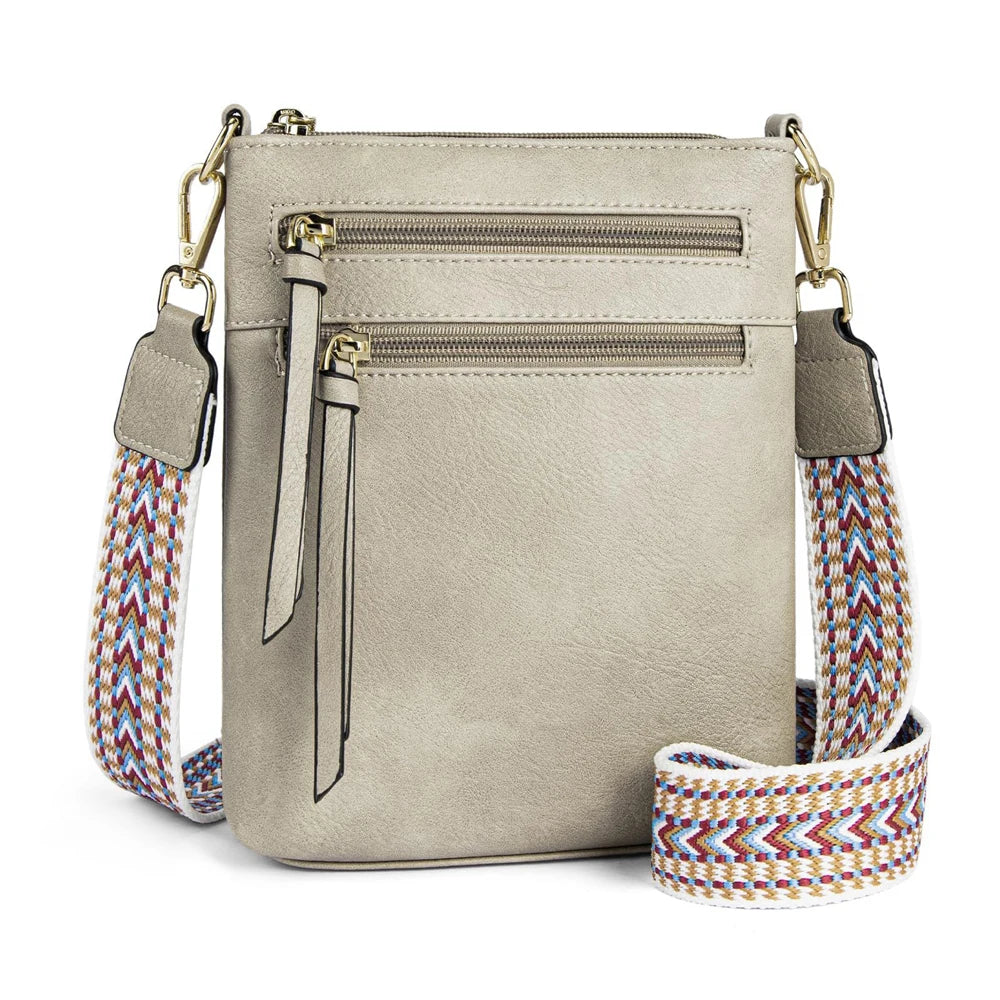 The Double-Zip Mini Crossbody