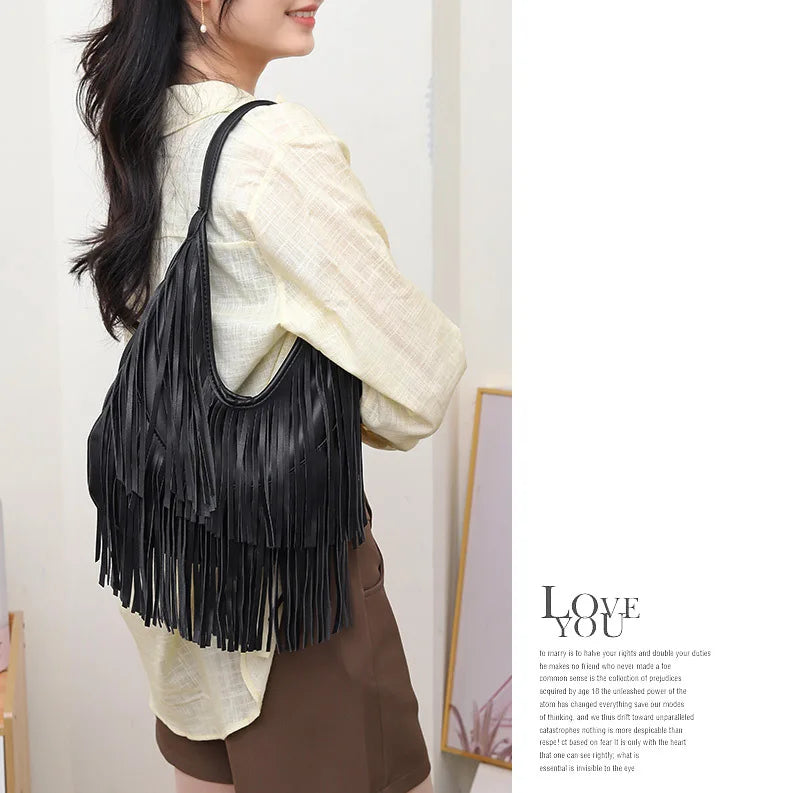 The Long-Fringe Shoulder Bag