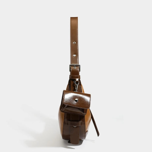 The Crescent PU Shoulder Bag