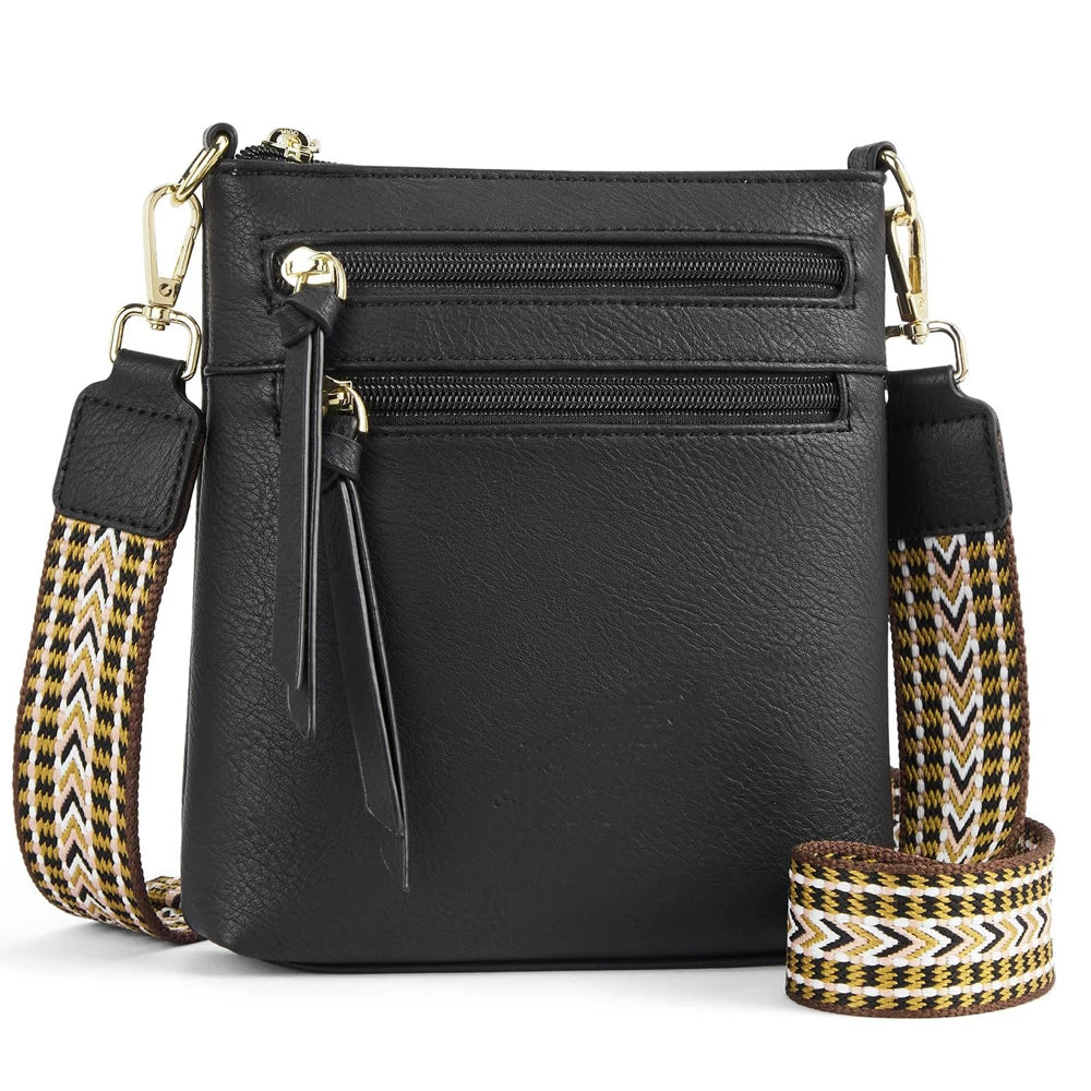 The Double-Zip Mini Crossbody