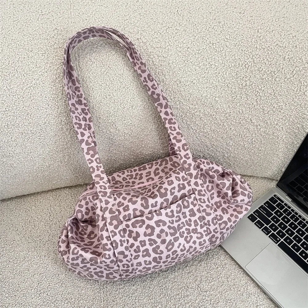 The Leopard Print Canvas Tote
