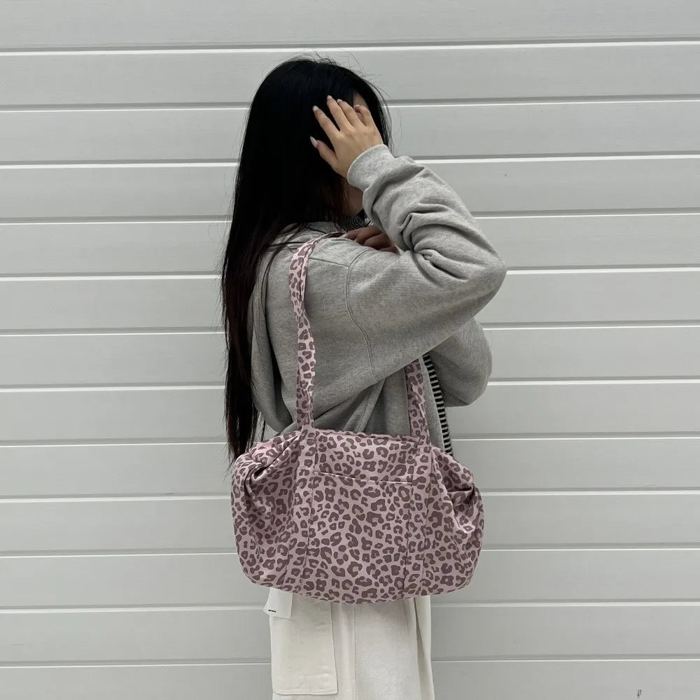 The Leopard Print Canvas Tote