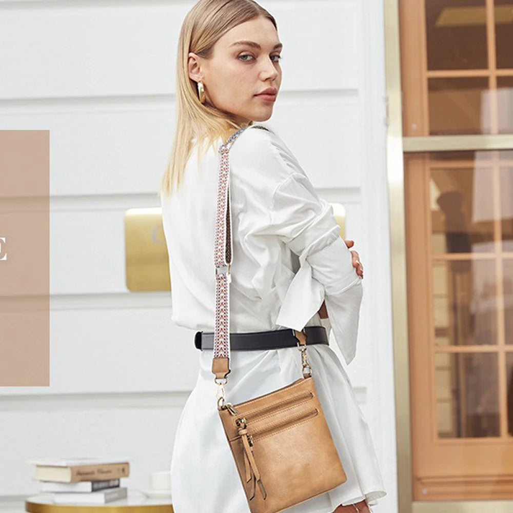 The Double-Zip Mini Crossbody