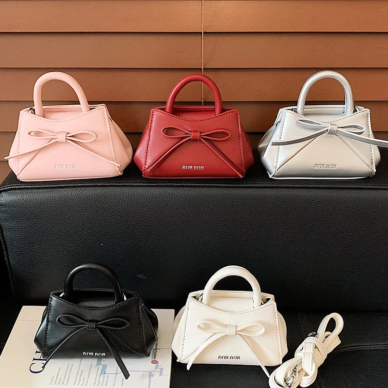 The Bow-Detail Mini Satchel