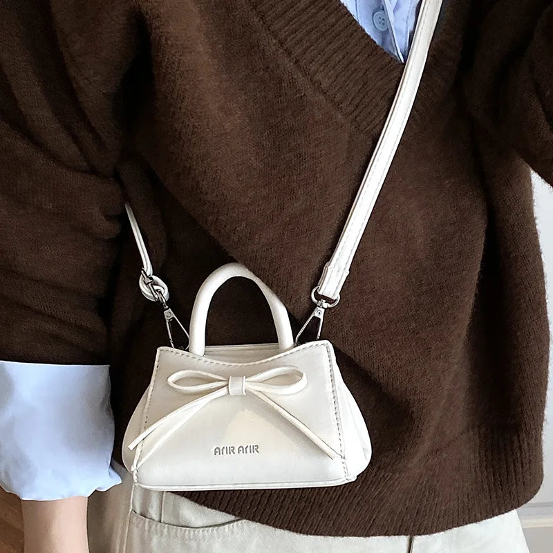 The Bow-Detail Mini Satchel